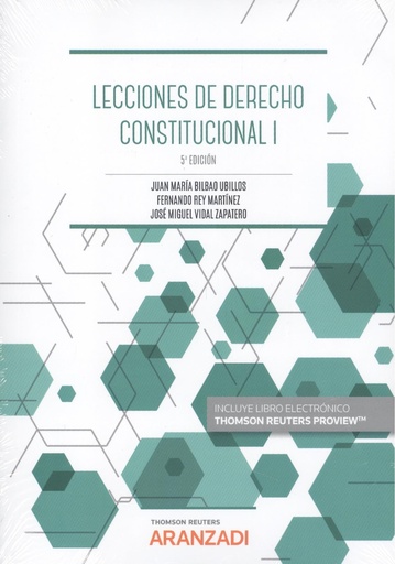 [9788413914350] Lecciones de derecho constitucional I