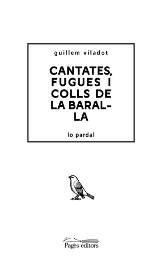 [9788413033303] Cantates, fugues i colls de la baralla