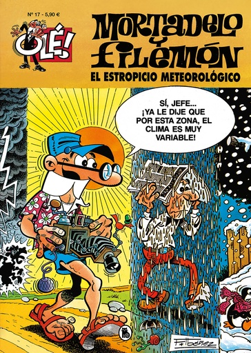 [9788402427144] El estropicio meteorológico (Olé! Mortadelo 17)