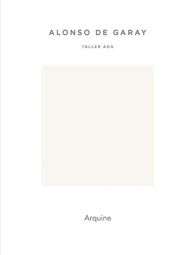 [9786079489731] ALONSO DE GARAY.TALLER ADG