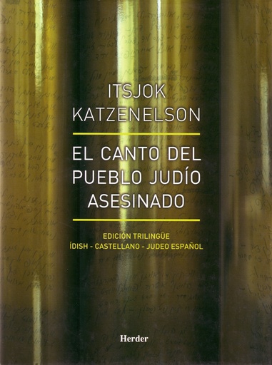 [9788425423246] El canto del pueblo judío asesinado