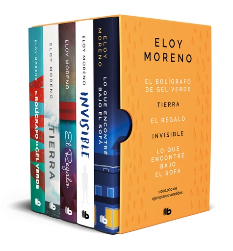 [9788413145082] Eloy Moreno (Estuche con: El bolígrafo de gel verde # Tierra # El regalo # Invis