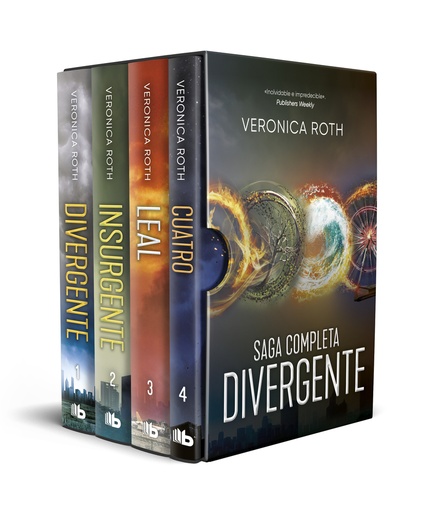 [9788413144986] Divergente (estuche con: Divergente # Insurgente # Leal # Cuatro)