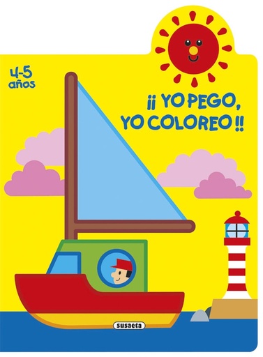 [9788467780673] ¡Yo pego, yo coloreo! 4-5 años