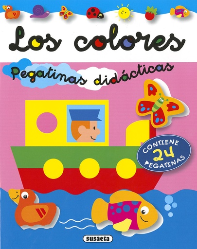 [9788467785456] Los colores pegatinas didácticas