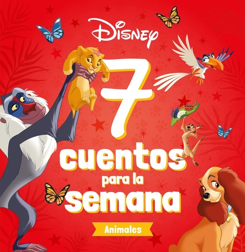 [9788418939662] Disney. 7 cuentos para la semana. Animales