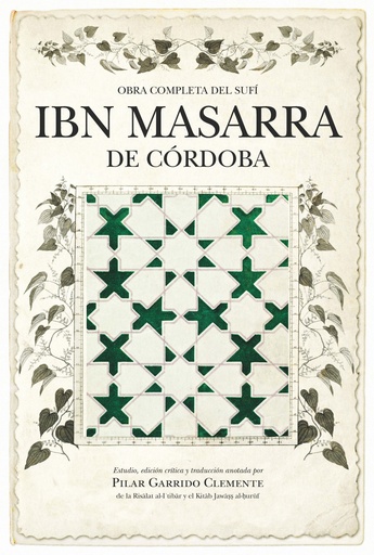 [9788492924738] IBN MASARRA DE CORDOBA OBRA COMPLETA