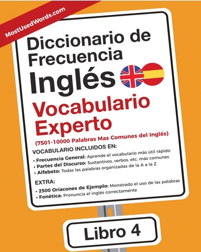 [9789492637154] Diccionario de Frecuencia - Inglés - Vocabulario Experto