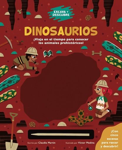 [9788469665473] Excava y descubre: Dinosaurios