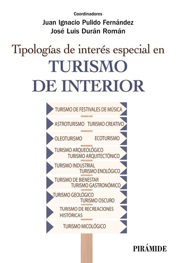 [9788436846157] Tipologías de interés especial en turismo de interior