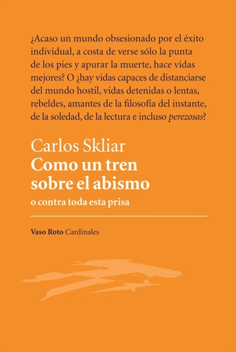 [9788412009927] Como un tren sobre el abismo