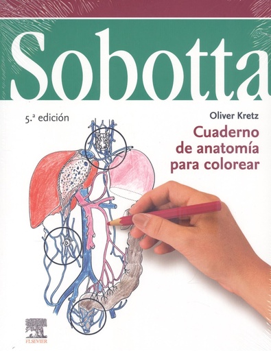 [9788413822532] SOBOTTA. Cuaderno de anatomía para colorear 5ª ED