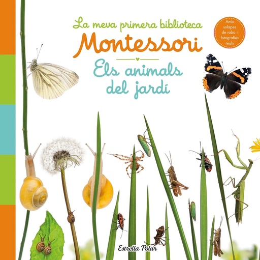 [9788413890142] Els animals del jardí. La meva primera biblioteca Montessori