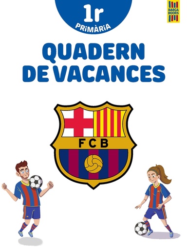 [9788413891996] Barça. Quadern de vacances. 1r de Primària