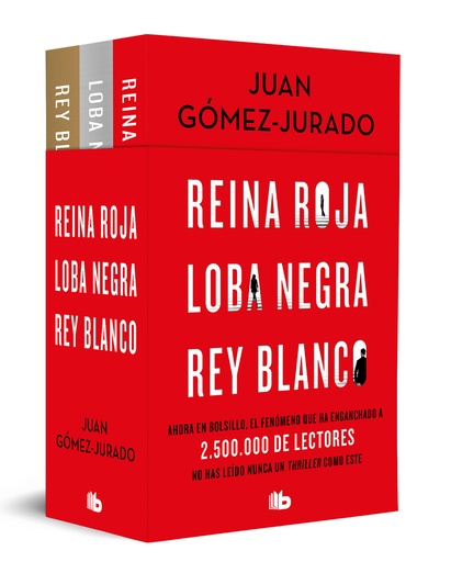 [9788413145037] Trilogía Reina roja (Pack con: Reina roja # Loba negra # Rey blanco)