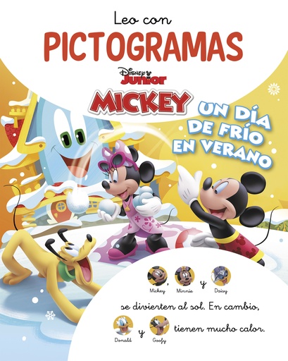 [9788418039393] Mickey Mouse Funhouse. Leo con pictogramas. Un día de frío en verano