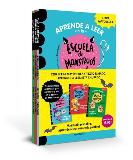 [9788419169983] Pack Escuela de Monstruos (La mascota más grandota, Una liada de mermelada, Las