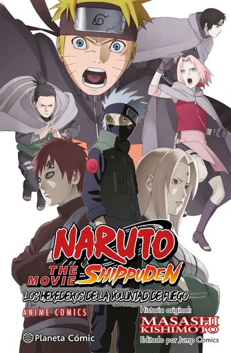 [9788491747666] Naruto Shippuden Anime Comic Los Herederos de la Voluntad de Fuego