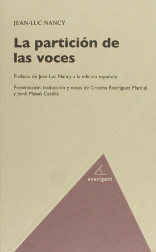 [9788493913076] La partición de las voces