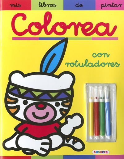 [9788467786248] Colorea con rotuladores