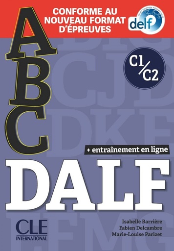 [9782090353846] ABC DALF - NIVEAUX C1;C2 - LIVRE + CD + ENTRAINEMENT EN LIGNE - CONFORME AU NOUV