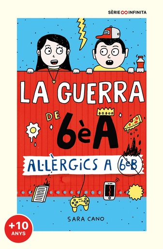 [9788418915833] Al·lèrgics a 6è B (edició escolar) (Sèrie La guerra de 6èA 1)