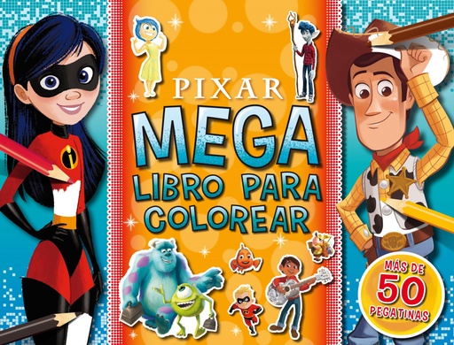 [9788418939471] PIXAR. MEGALIBRO PARA COLOREAR