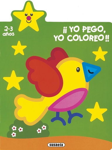 [9788467780444] ¡Yo pego, yo coloreo! 2-3 años