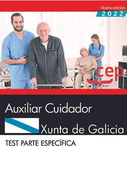 [9788419353399] Auxiliar Cuidador. Xunta de Galicia. Test Parte específica