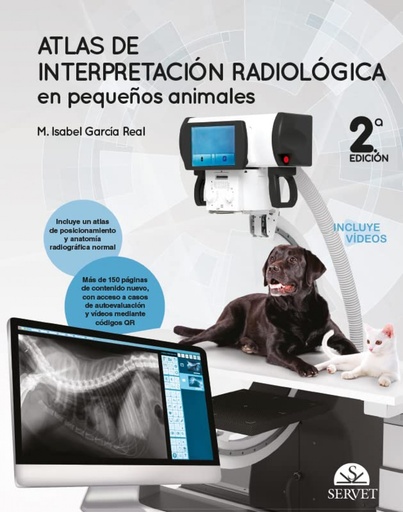 [9788418339547] Atlas de interpretación radiológica en pequeños animales (2.ª edición)