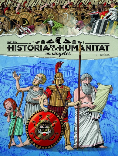 [9788418510915] HISTORIA DE LA HUMANIDAD EN VIÑETAS VOL.3: GRECIA