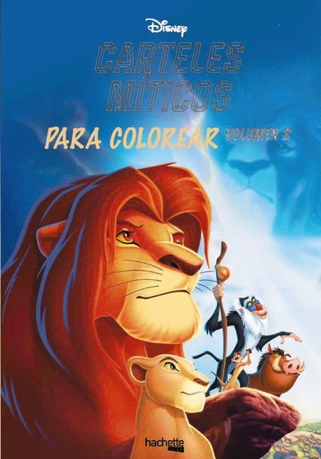 [9788418182365] Disney. Carteles míticos para colorear, volumen 2