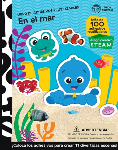 [9781503764378] EN EL MAR. LIBRO DE ADHESIVOS REUTILIZABLES BABY EINSTEIN