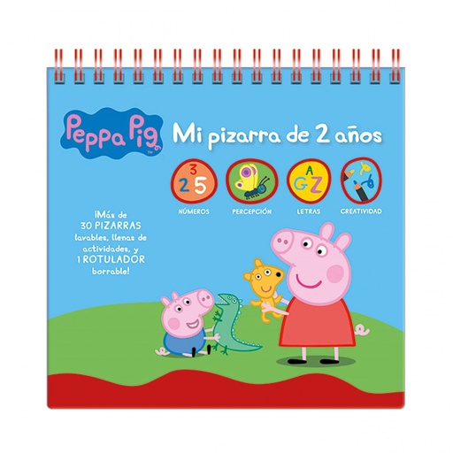 [9788418861093] PEPPA PIG - MI PIZARRA DE 2 AÑOS