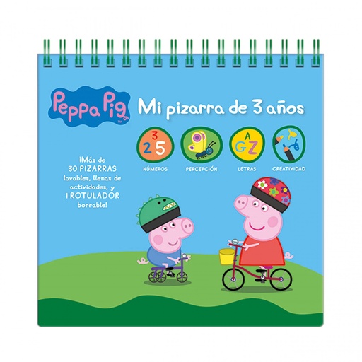 [9788418861109] PEPPA PIG - MI PIZARRA DE 3 AÑOS