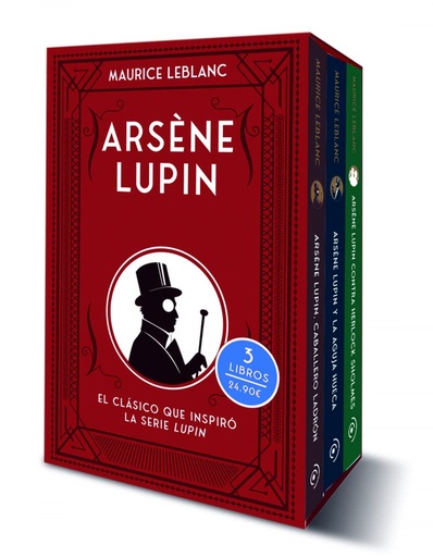 [9788419004628] Estuche colección Arsène Lupin