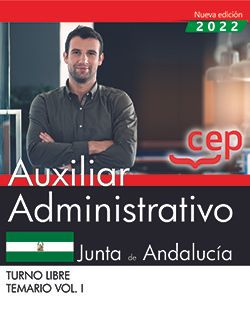 [9788419353450] Auxiliar Administrativo (Turno Libre). Junta de Andalucía. Temario Vol. I.