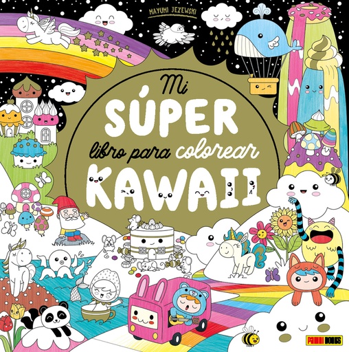 [9788411015431] MI SÚPER LIBRO PARA COLOREAR KAWAII