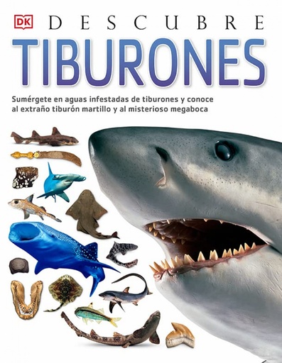 [9788418350672] Tiburones, Descubre