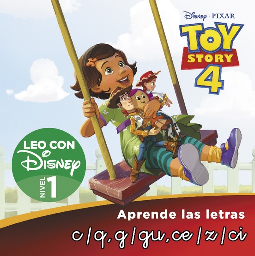 [9788418039690] Toy Story 4. Leo con Disney nivel 1: C/Q, G/GU, Z, CE/CI