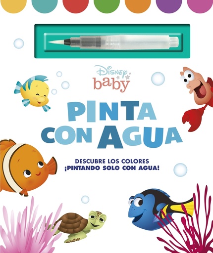 [9788418335921] Disney Baby. Pinta con agua