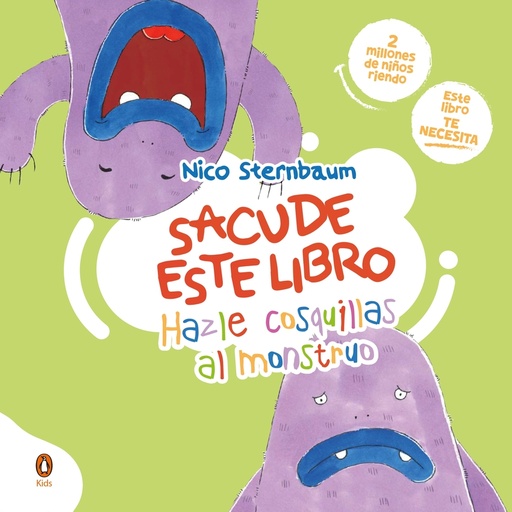 [9788418817557] Hazle cosquillas al monstruo (Sacude este libro)