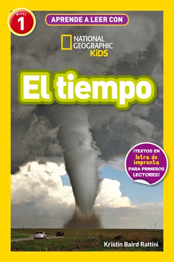 [9788482988245] Aprende a leer con National Geographic (Nivel 1) - El tiempo