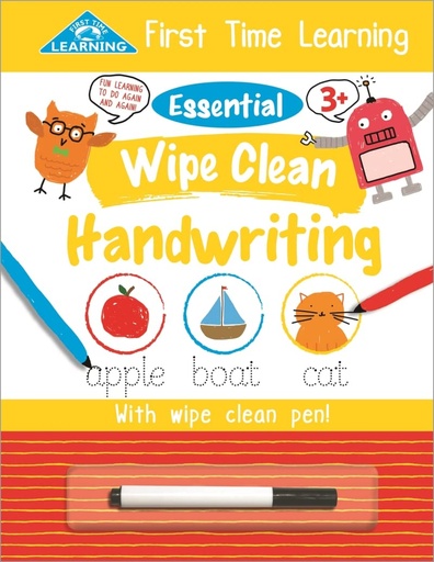 [9781801082037] First Time Learning: Wipe Clean Handwriting