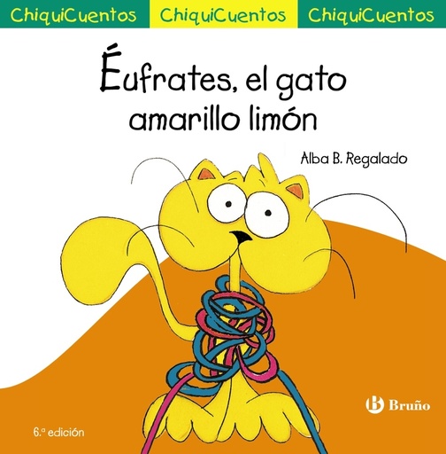 [9788469667866] ChiquiCuento 22. Éufrates, el gato amarillo limón