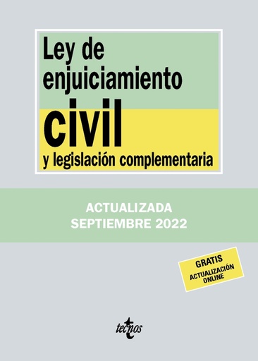 [9788430985586] Ley de Enjuiciamiento Civil y legislación complementaria