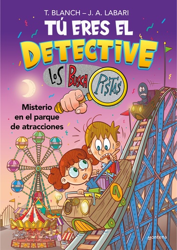 [9788418798436] Tú eres el detective con Los Buscapistas 4 - Misterio en el parque de atracciones