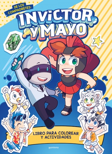 [9788419421050] INVICTOR Y MAYO LIBRO PARA COLOREAR Y ACTIVIDADES