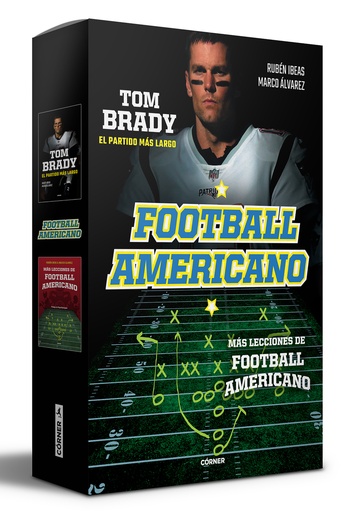 [9788412511079] Estuche Football Americano (Más lecciones de football americano / Tom Brady. El partido más largo)