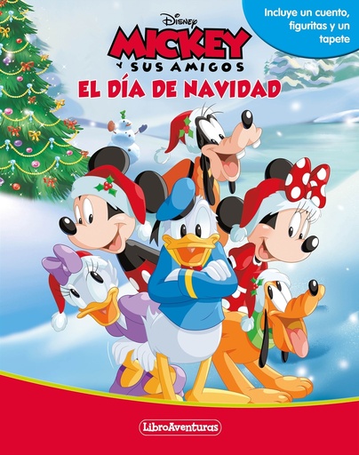 [9788418939457] Mickey y sus amigos. El día de Navidad. Libroaventuras